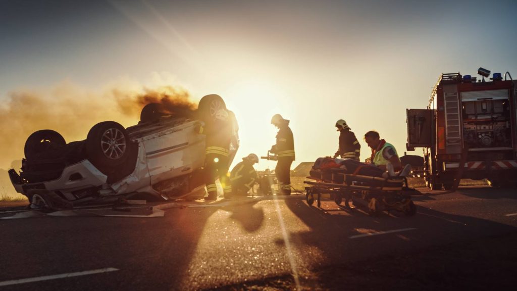 rollover accident